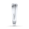 Thumbnail Image 3 of Previously Owned Men's Diamond Wedding Band 1/15 ct tw Round-cut 10K White Gold