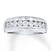 Thumbnail Image 0 of Previously Owned Men's Diamond Band 1 ct tw Round-cut 14K White Gold