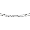 Thumbnail Image 1 of Previously Owned Figaro Link Chain Solid 10K White Gold 22"