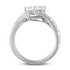 Thumbnail Image 3 of Previously Owned Ever Us Two-Stone Diamond Anniversary Ring 1-1/2 ct tw Round-cut 14K White Gold