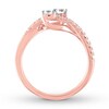 Thumbnail Image 2 of Previously Owned Ever Us Two-Stone Diamond Anniversary Ring 1/2 ct tw Round-cut 14K Rose Gold