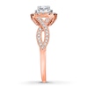 Thumbnail Image 3 of Previously Owned Neil Lane Engagement Ring 7/8 ct tw Round-cut Diamonds 14K Two-Tone Gold