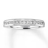 Thumbnail Image 1 of Previously Owned Diamond Wedding Band 1/3 ct tw Round-cut 14K White Gold Size 9.75