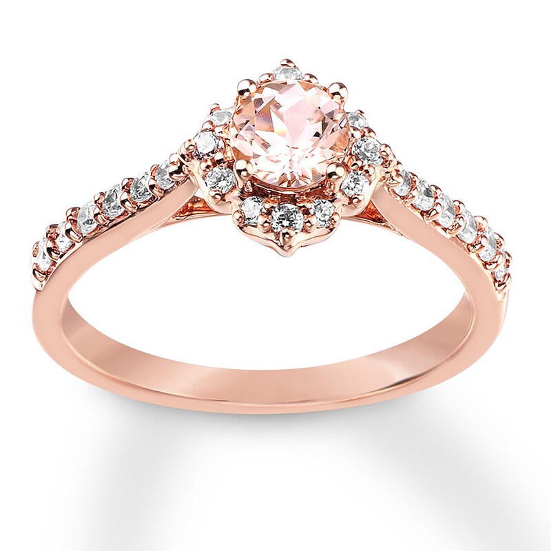 Morganite Mens Rings Kays Kay Outlet Le Vian Chocolatier Oval-Cut