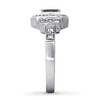 Thumbnail Image 3 of Previously Owned Diamond Ring 5/8 ct tw Princess-Cut 14K White Gold - Size 10.5