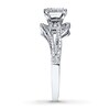 Thumbnail Image 3 of Previously Owned Diamond Ring 1/5 ct tw Round-cut 10K White Gold - Size 13.25