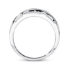 Thumbnail Image 1 of Previously Owned Men's Band 1/2 ct tw Round-cut Diamonds 10K White Gold - Size 13.25