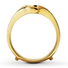 Thumbnail Image 2 of Previously Owned Enhancer Ring 1/2 ct tw Baguette-cut 14K Yellow Gold - Size 3.75