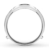 Thumbnail Image 2 of Previously Owned Diamond Enhancer Ring 1/4 ct tw Round-cut 14K White Gold - Size 4.5