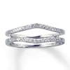 Thumbnail Image 1 of Previously Owned Diamond Enhancer Ring 1/4 ct tw Round-cut 14K White Gold Size 10.5