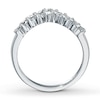 Thumbnail Image 2 of Previously Owned Diamond Enhancer Ring 3/8 ct tw Round-cut 14K White Gold Size 4.25