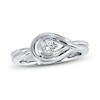 Thumbnail Image 0 of Previously Owned Diamond Ring 1/5 ct tw Round-cut Sterling Silver - Size 9.25
