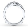 Thumbnail Image 2 of Previously Owned Diamond Enhancer Ring 1/5 ct tw Round-cut 14K White Gold Size 4.25