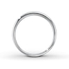 Thumbnail Image 2 of Previously Owned Men's Diamond Wedding Band 1/10 ct tw Round-cut 10K White Gold - Size 6.75