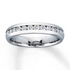 Thumbnail Image 1 of Previously Owned Diamond Anniversary Band 1/2 ct tw Round-cut 14K White Gold - Size 11.25