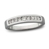 Thumbnail Image 1 of Previously Owned Diamond Band 1/2 ct tw Princess-cut 14K White Gold - Size 4
