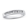 Thumbnail Image 1 of Previously Owned Diamond Anniversary Band 1/2 ct tw Princess-cut 14K White Gold - Size 9.5