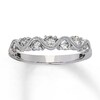 Thumbnail Image 1 of Previously Owned Diamond Band 1/2 ct tw 14K White Gold - Size 11