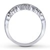 Thumbnail Image 2 of Previously Owned Diamond Band 1/2 ct tw 14K White Gold - Size 11