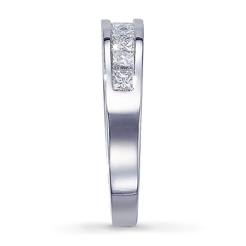 Previously Owned Diamond Anniversary Band 1 ct tw Princess-cut 14K White Gold