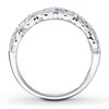 Thumbnail Image 2 of Previously Owned Diamond Anniversary Band 1/4 ct tw Round-cut 10K White Gold - Size 9.25