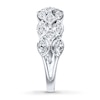 Thumbnail Image 3 of Previously Owned Diamond Anniversary Band 1/4 ct tw Round-cut 10K White Gold - Size 9.25