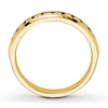 Thumbnail Image 2 of Previously Owned Diamond Anniversary Band 1/2 ct tw Round-cut 10K Yellow Gold Size 9.75