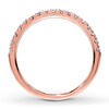 Thumbnail Image 2 of Previously Owned Diamond Wedding Band 1/4 ct tw Round-cut 10K Rose Gold - Size 4