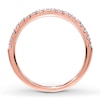 Thumbnail Image 2 of Previously Owned Diamond Wedding Band 1/4 ct tw Round-cut 10K Rose Gold Size 4.25