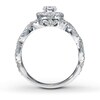 Thumbnail Image 2 of Previously Owned Neil Lane Ring Setting 5/8 ct tw Round-cut Diamonds 14K White Gold - Size 4