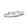 Thumbnail Image 1 of Previously Owned Diamond Wedding Band 1/5 ct tw Princess-cut 14K White Gold Size 4