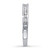 Thumbnail Image 3 of Previously Owned Diamond Wedding Band 3/4 ct tw Princess-cut 14K White Gold - Size 6