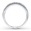 Thumbnail Image 1 of Previously Owned Diamond Wedding Band 1/4 ct tw Round-cut 14K White Gold - Size 10.5