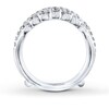 Thumbnail Image 2 of Previously Owned THE LEO Diamond Enhancer Ring 1 ct tw Round-cut 14K White Gold Size 4