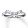 Thumbnail Image 1 of Previously Owned Neil Lane Diamond Wedding Ring 1/8 ct tw Round-cut 14K White Gold Size 9.75