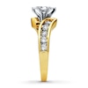 Thumbnail Image 3 of Previously Owned Diamond Engagement Ring 1 ct tw Marquise & Round-cut 14K Yellow Gold - Size 4.25