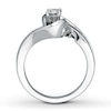 Thumbnail Image 1 of Previously Owned Diamond Engagement Ring 3/4 ct tw Round-cut 14K White Gold - Size 10.25