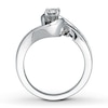 Thumbnail Image 1 of Previously Owned Diamond Engagement Ring 3/4 ct tw Round-cut 14K White Gold - Size 11.25