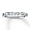 Thumbnail Image 1 of Previously Owned Diamond Wedding Band 1/3 ct tw Round-cut 14K White Gold Size 3.25