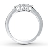 Thumbnail Image 2 of Previously Owned Diamond Wedding Band 1/3 ct tw Round-cut 14K White Gold Size 3.25