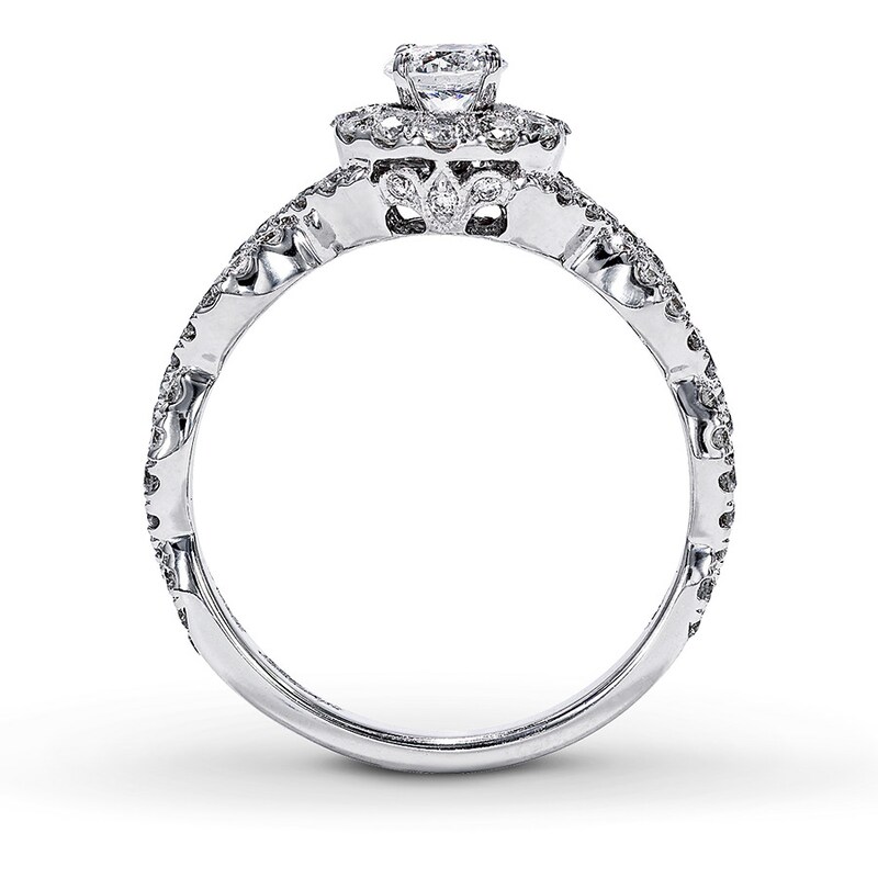 Main Image 2 of Previously Owned Neil Lane Engagement Ring 1 ct tw Round-cut Diamonds 14K White Gold Size 9.5