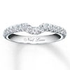 Thumbnail Image 1 of Previously Owned Neil lane Diamond Wedding Band 1/3 ct tw Round-cut 14K White Gold - Size 5