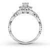 Thumbnail Image 2 of Previously Owned Neil Lane Engagement Ring 1 ct tw Round-cut Diamonds 14K White Gold Size 5.5