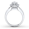 Thumbnail Image 2 of Previously Owned Diamond Engagement Ring 1 ct tw Round-cut 14K White Gold Size 9.5