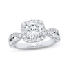Thumbnail Image 1 of Previously Owned Neil Lane Diamond Engagement Ring 2-1/5 ct tw Round-cut 14K White Gold Size 4.25