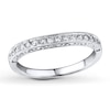 Thumbnail Image 1 of Previously Owned Diamond Wedding Band 1/4 ct tw Round-cut 14K White Gold - Size 9.5