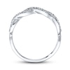 Thumbnail Image 2 of Previously Owned Anniversary Ring 1/6 ct tw Round-cut Diamonds 10K White Gold - Size 10.5