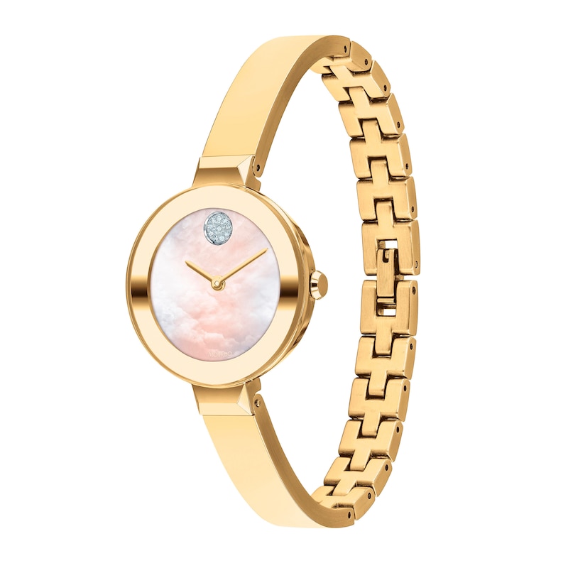 Main Image 3 of Previously Owned Movado BOLD Women's Stainless Steel Watch 3600627