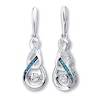 Thumbnail Image 1 of Previously Owned Unstoppable Love 1/15 ct tw Earrings Sterling Silver