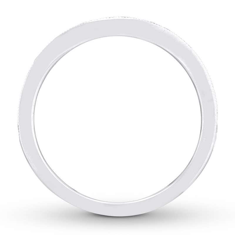 Main Image 2 of Previously Owned Neil Lane Diamond Wedding Band 1/4 ct tw Round-cut 14K White Gold